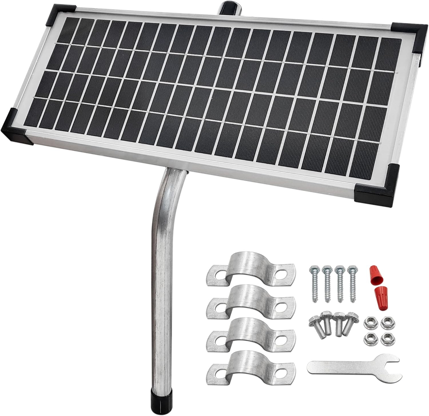 10W FM123 Solar Panel Kit for Mighty Mule Gate Openers – Eco-Friendly Power