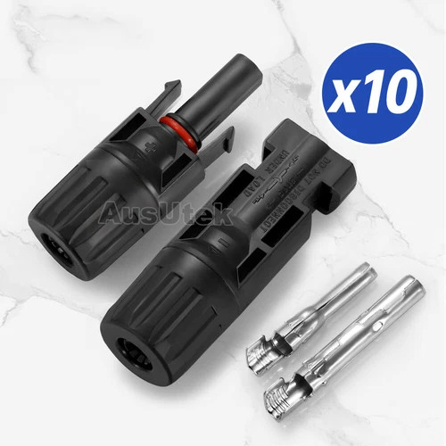 5~20PCS Connectors For IP67 MC4 Solar Panel 30A Line Plug Socket Male & Female M