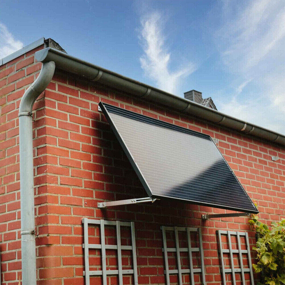 Adjustable Solar Panel Mount Brackets Foldable Tilt RV Boat Roof Wall Mounting