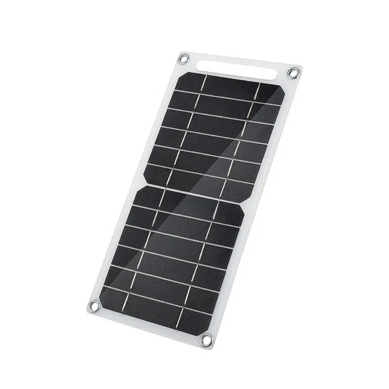 5V Flexible Solar USB Charger Photovoltaic Power Soft Panel Emergency Outdoor T