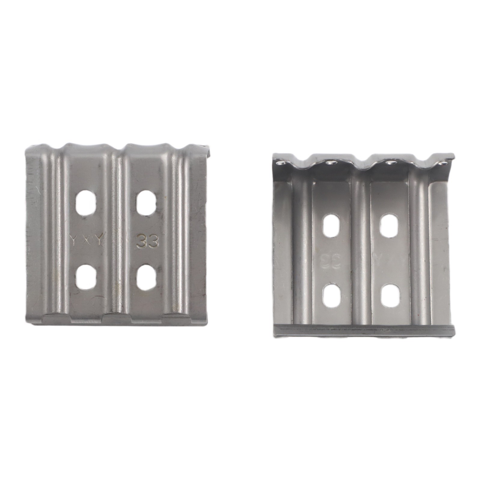 50pcs 304 Stainless Steel Water Guide Clips for Solar Panels Efficient Drainage