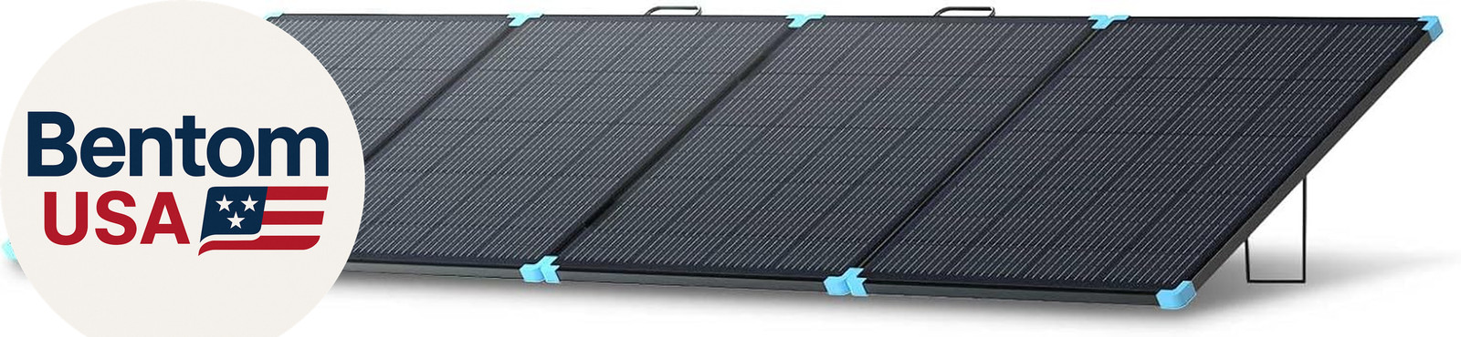400W Portable Solar Panel Suitcase, 23% High Efficiency Foldable Solar Charger f