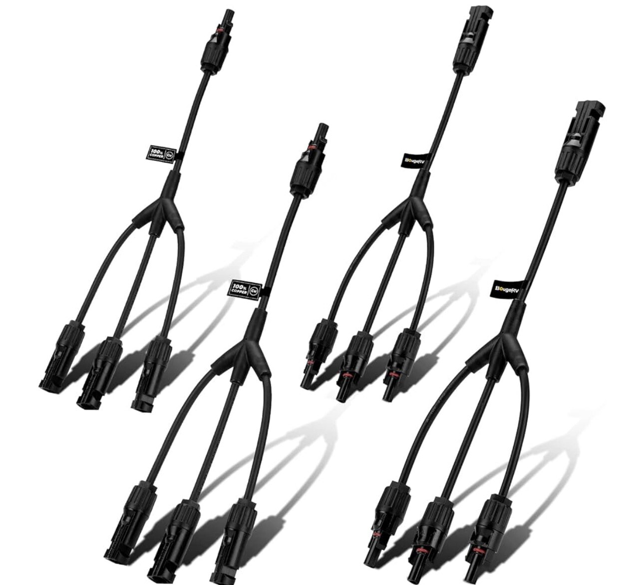 Read Description! 1 to 3 Solar Cable Wire Plug Tool Kit 2 Pairs M/FFF and F/MMM