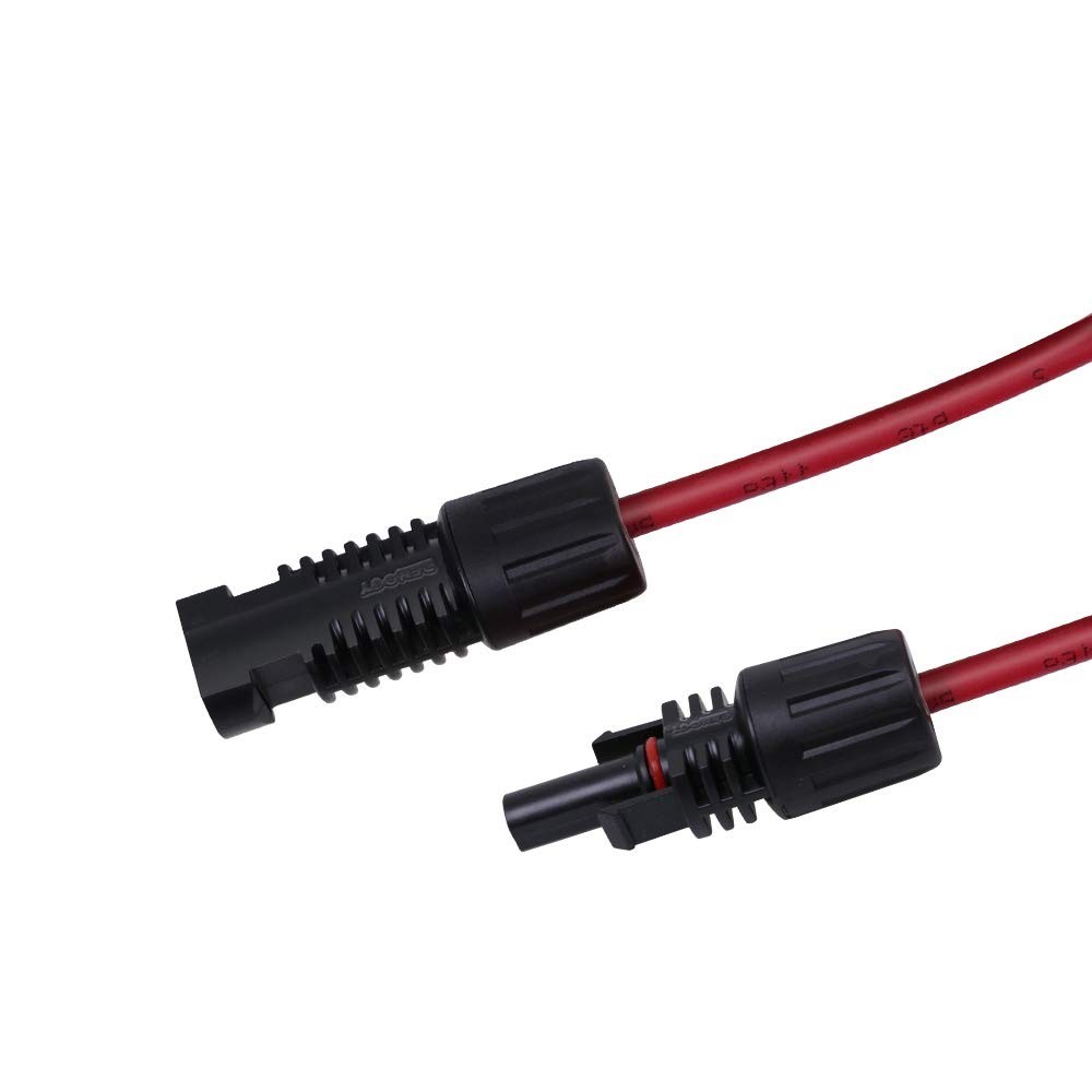 Versatile 20ft Solar Panel Extension Cable – Weatherproof & Customizable Setup