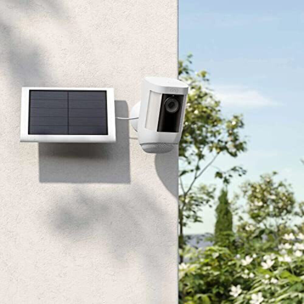 Ring 4W 2nd Generation Solar Panel for Select Ring Security Cameras – White