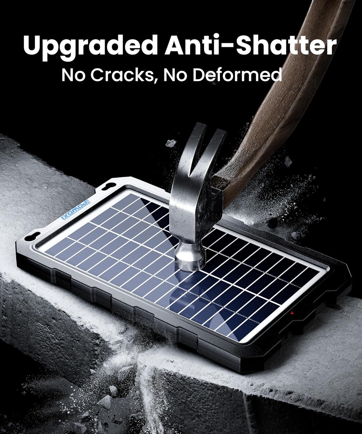 Efficient 7.5W Portable Solar Panel Trickle Charger – Battery Saving Innovation