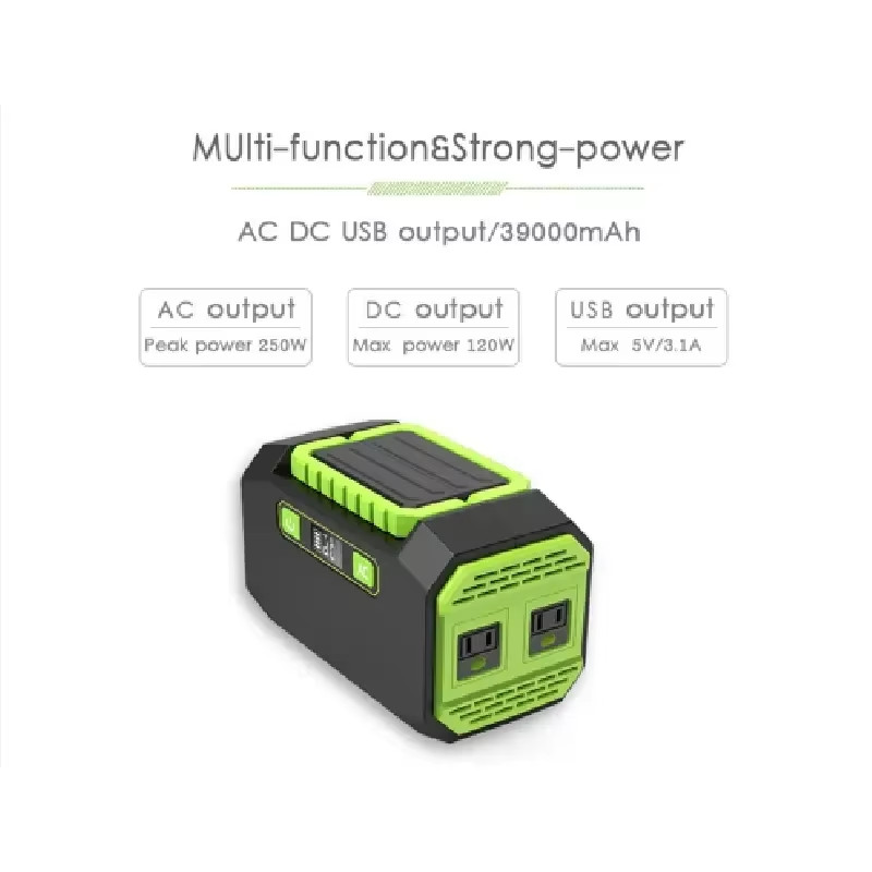 200W 145Wh 39000mAh Energy Storage Power Supply,Outdoor and Indoor Backup Power