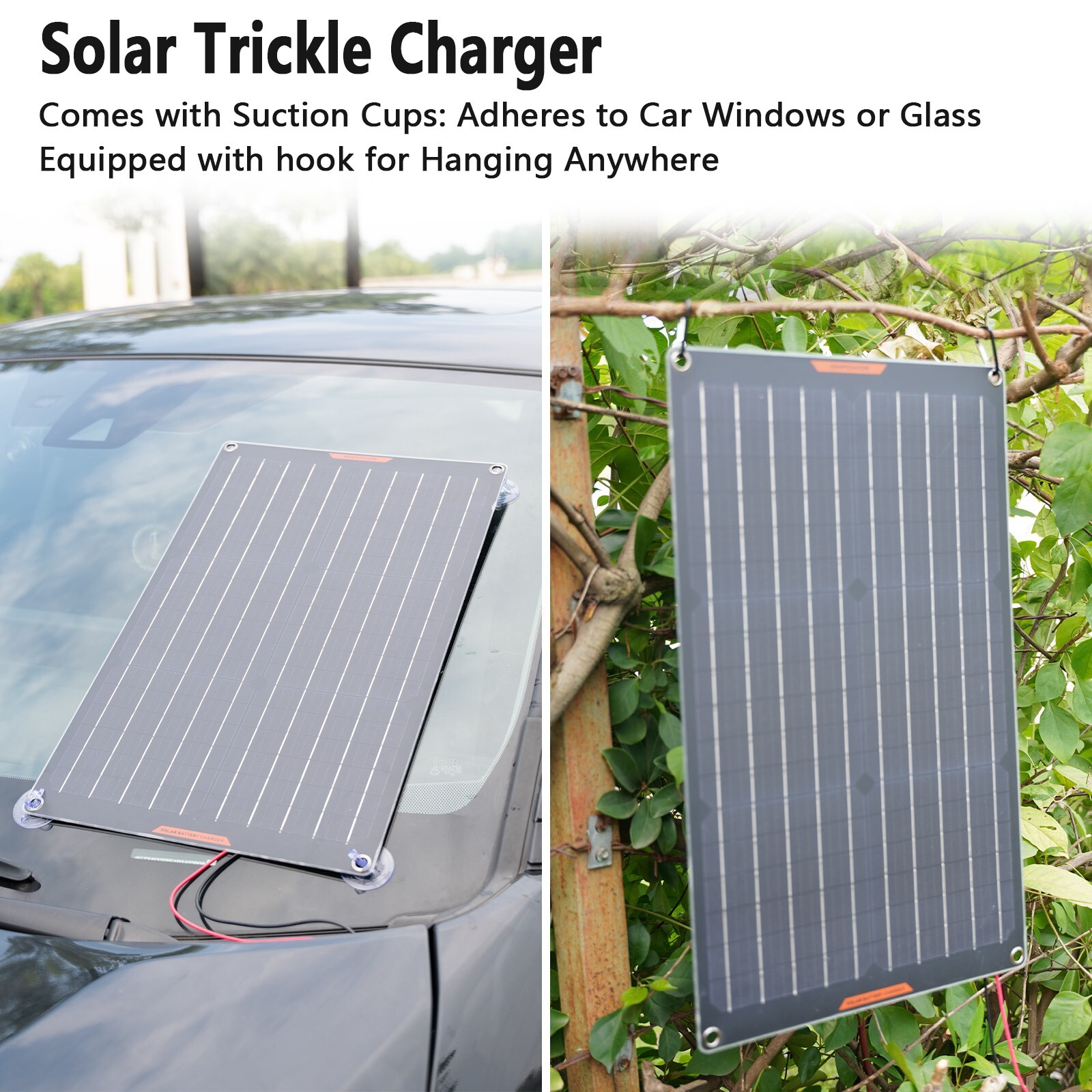 20W 30W Solar Trickle Charger for Car Battery 12V with mppt Charge Controller