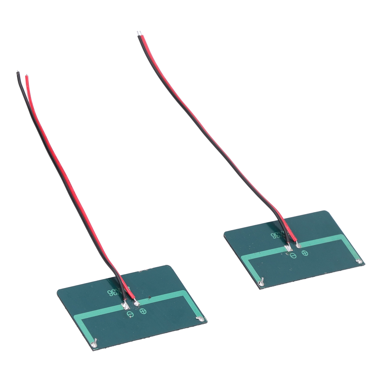 2Pcs Micro Mini Solar Cells 68x36mm 0.3W 5V Polysilicon Micro Solar Panel
