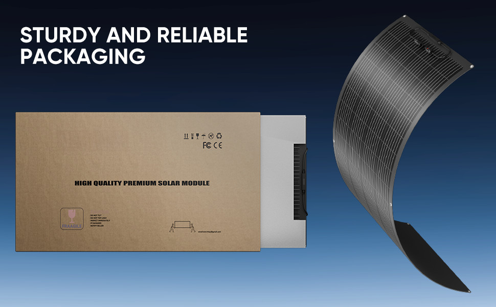 Flexible 600W Mono Solar Panel 12V Power Portable Camping Home RV Battery Charge