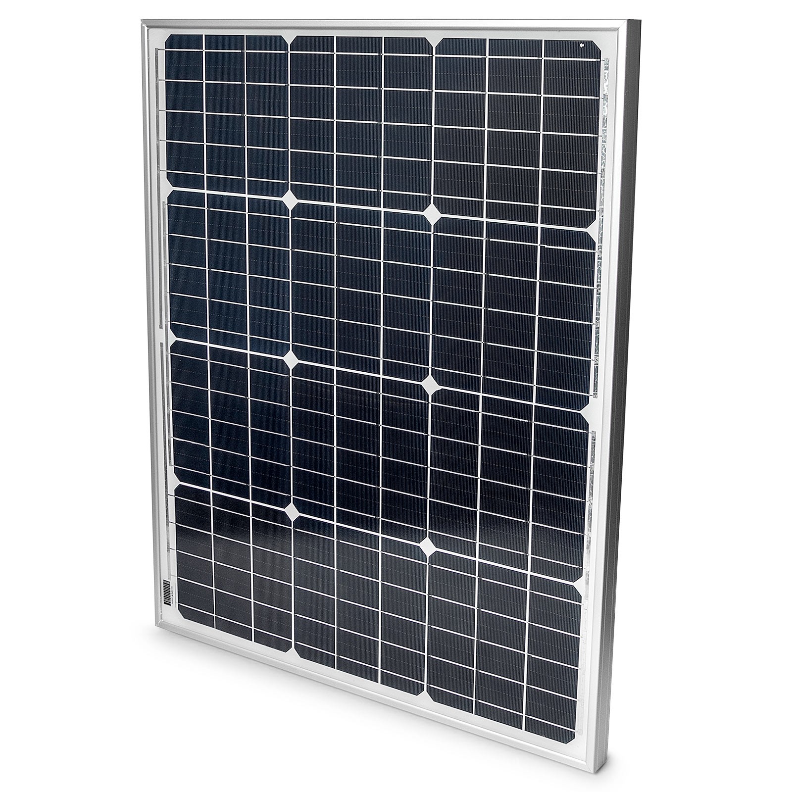 Mono 12V 50W Solar Panel RV Boat Car Battery Solar Charger – 21″ x 26″ x 1″