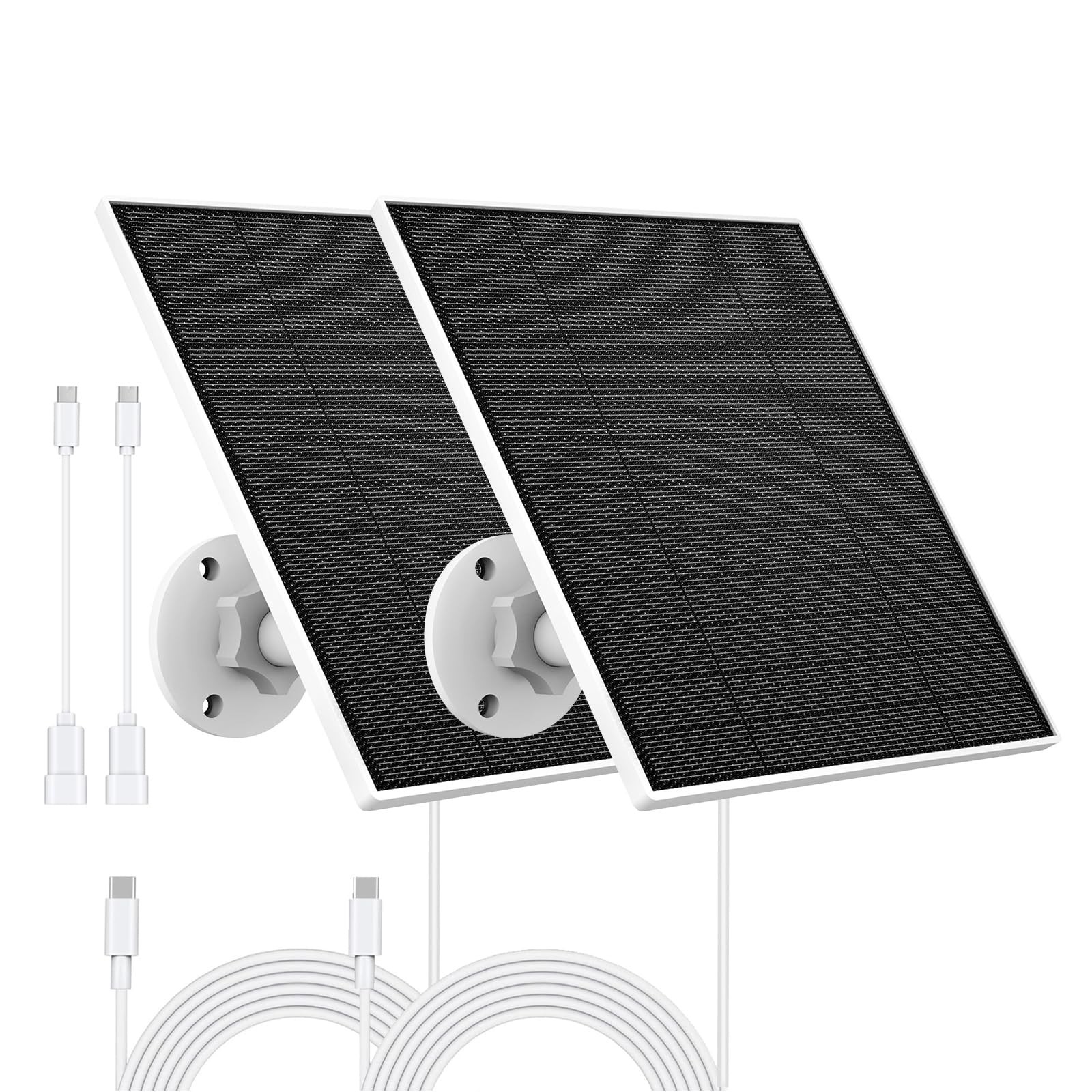 Solar Panel for Eufy Outdoor Camera, 5W IP65 Waterproof, 9.8ft Cable