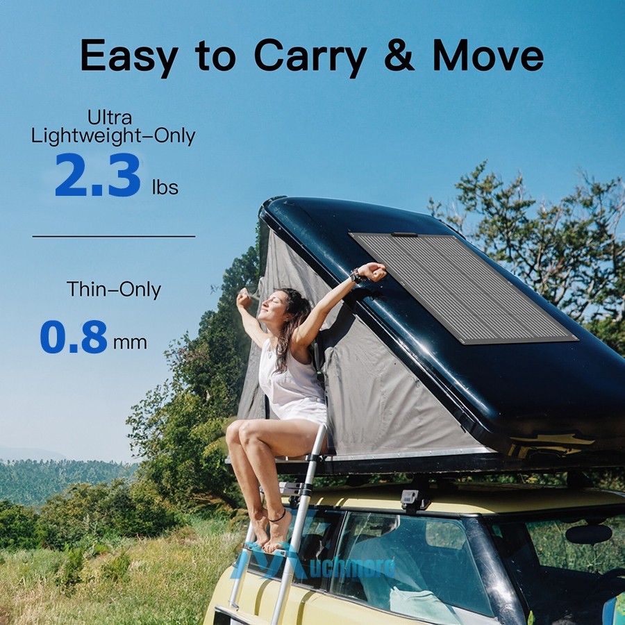 100W 200W 400W 12V Mono Solar Panel & Controller Kit fr Home RV Camping Off Grid