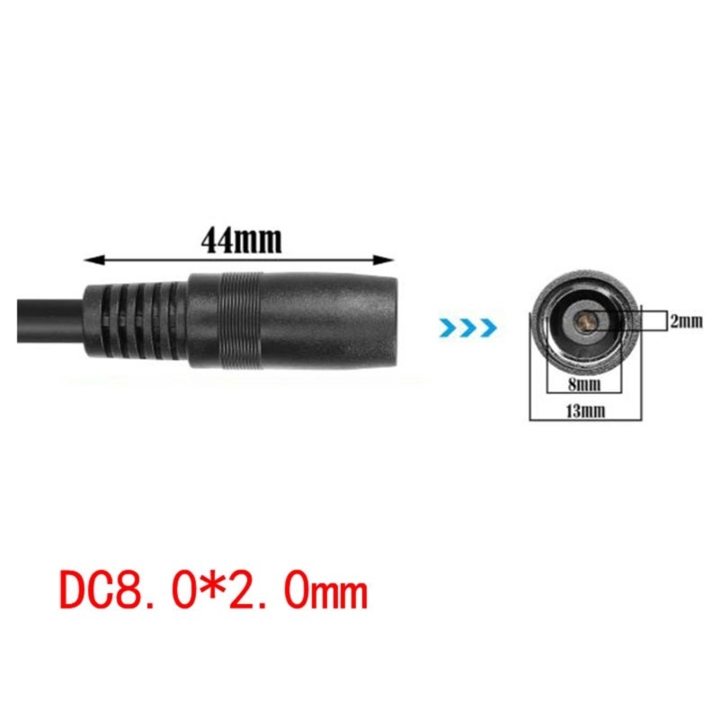 20.3ft DC8020 Solar Extension Cable Enhances Charging Efficiency Outdoor Power