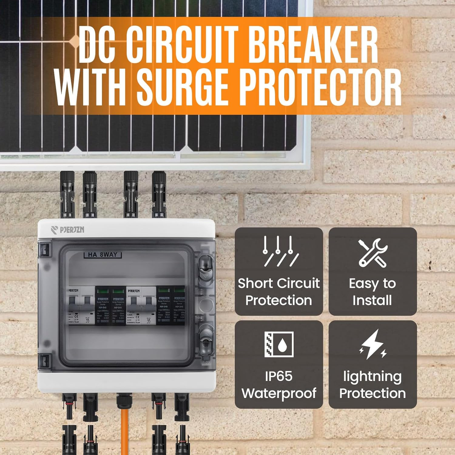 Solar Combiner Box (1 in 1 Out/2 in 2 Out/3 in 3 Out/4 in 4 Out) PV Combiner Box