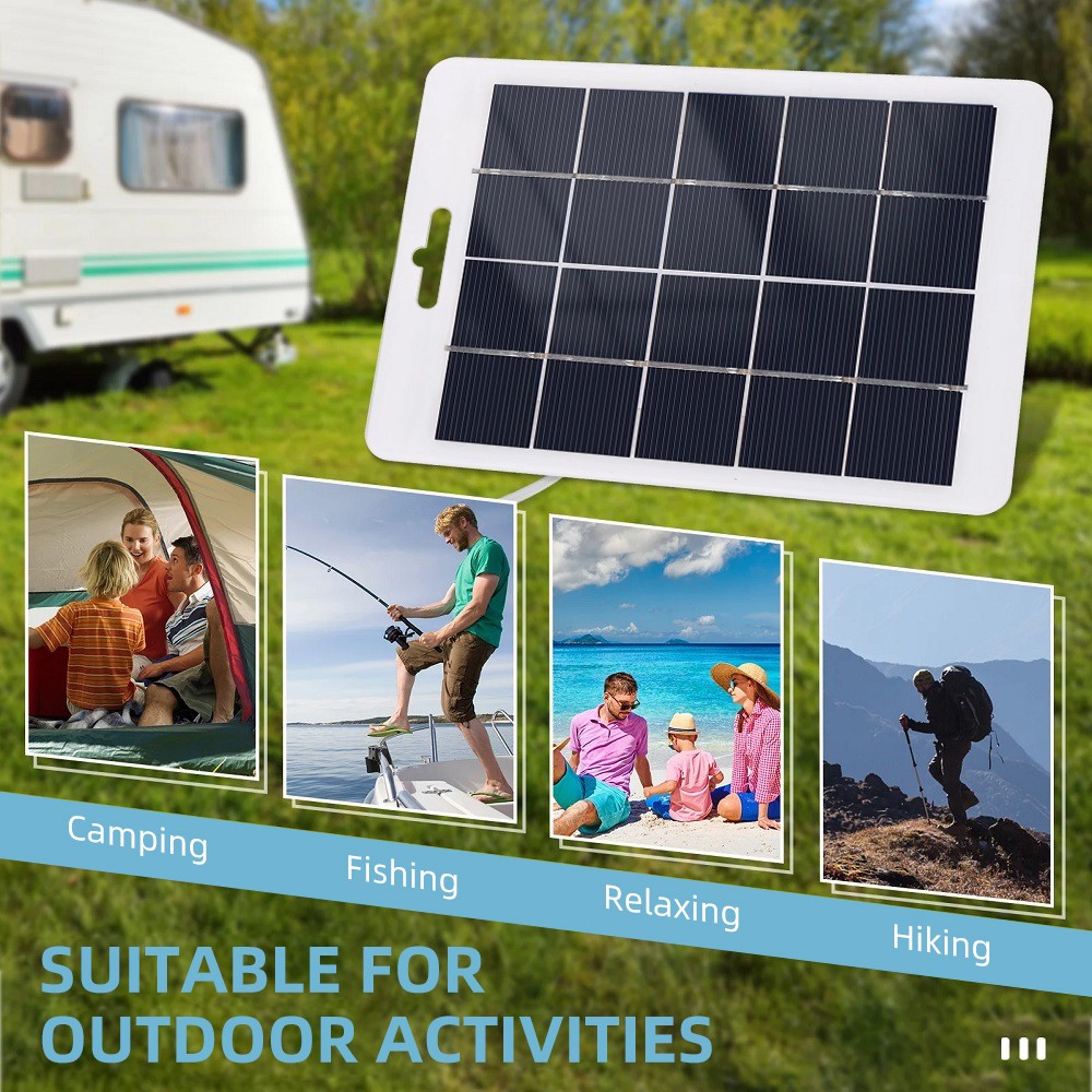 5V 10W 15W USB Solar Panel Professional High Efficiency Monocrystalline Silicon