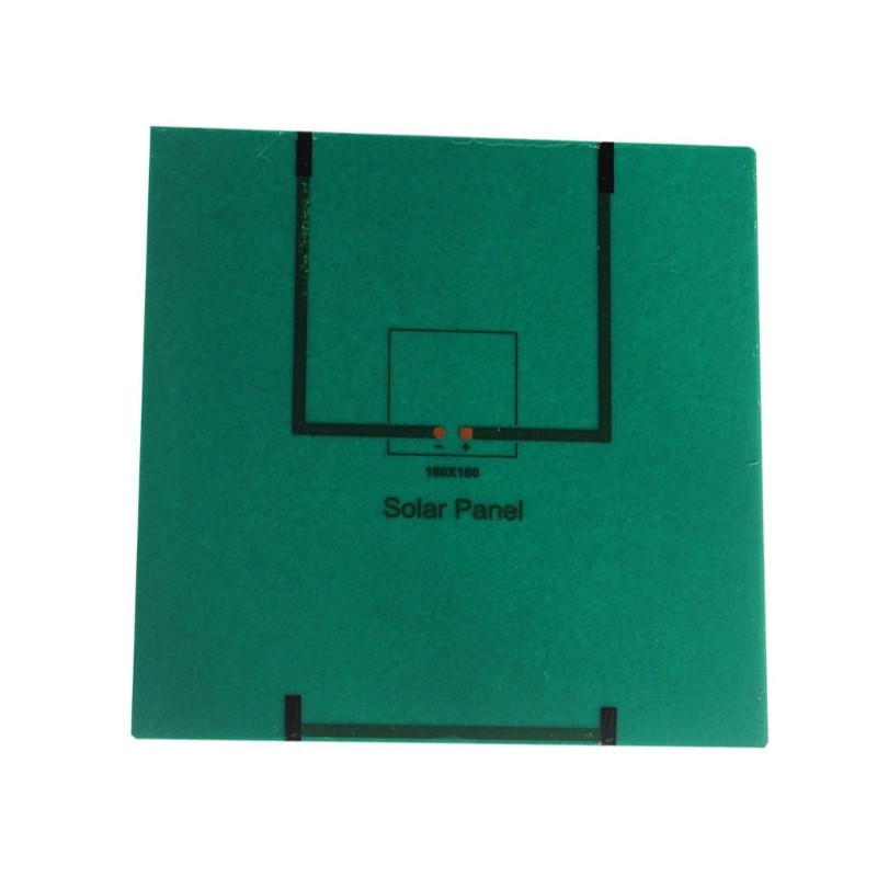 Monocrystalline Solars Panel for Emergency Powered Supply Charging 9V 12V Device