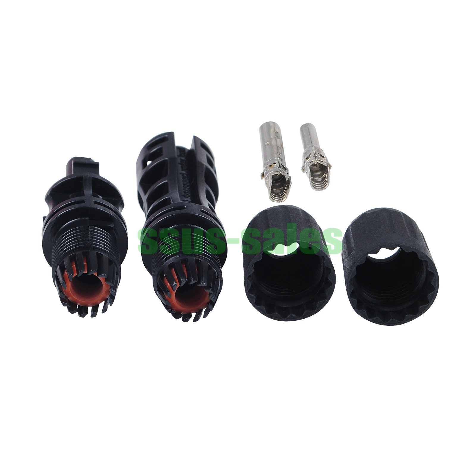 lot MC4 Solar Connectors 1500V 30A Male Female Plug Socket PV Panel Cable