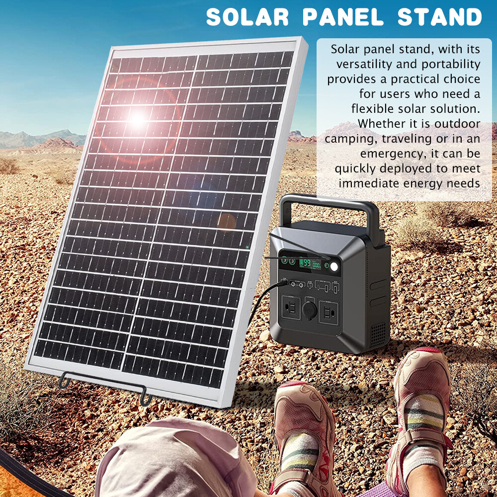 Solar Panel Tilt Mount Bracket Folding Carbon Steel Support Stand for RV 14″ Lot
