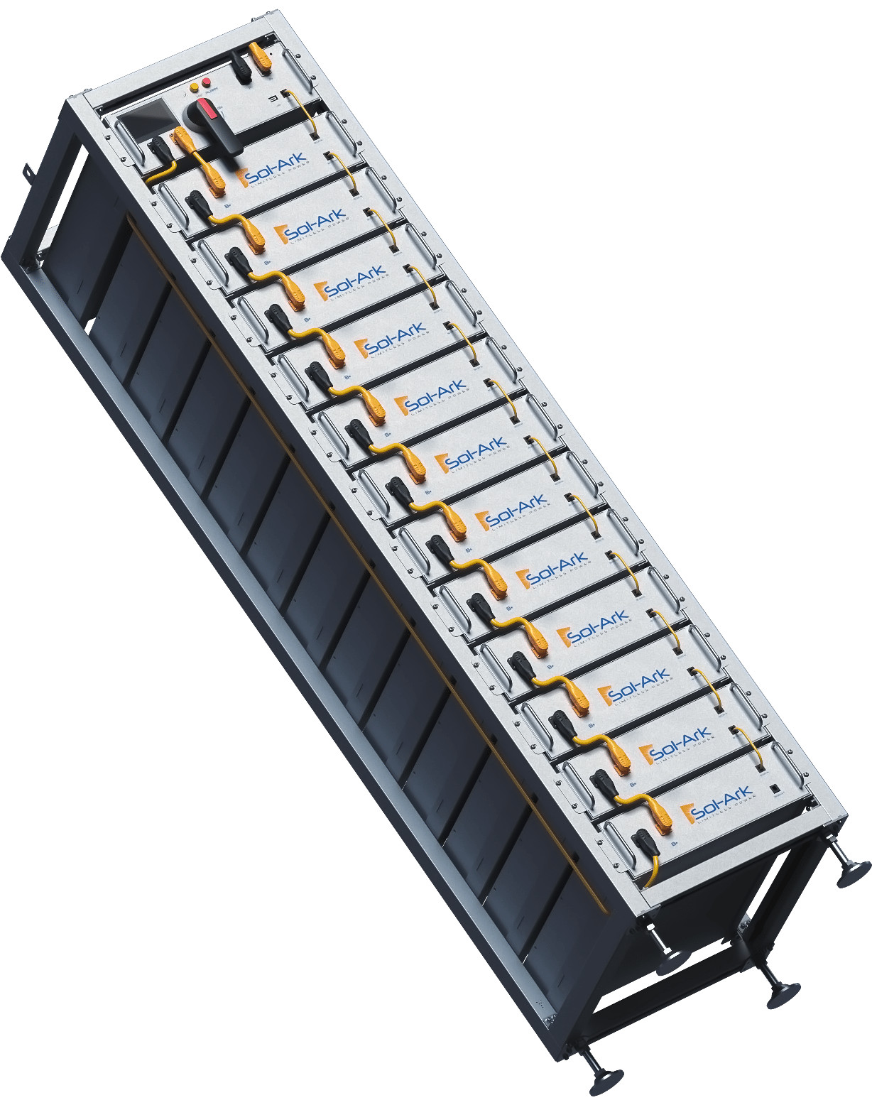 Commercial 240KW Solar Array – 3 Phase 480V Solar Kit + 4x 60K 480V Sol-Ark Inve