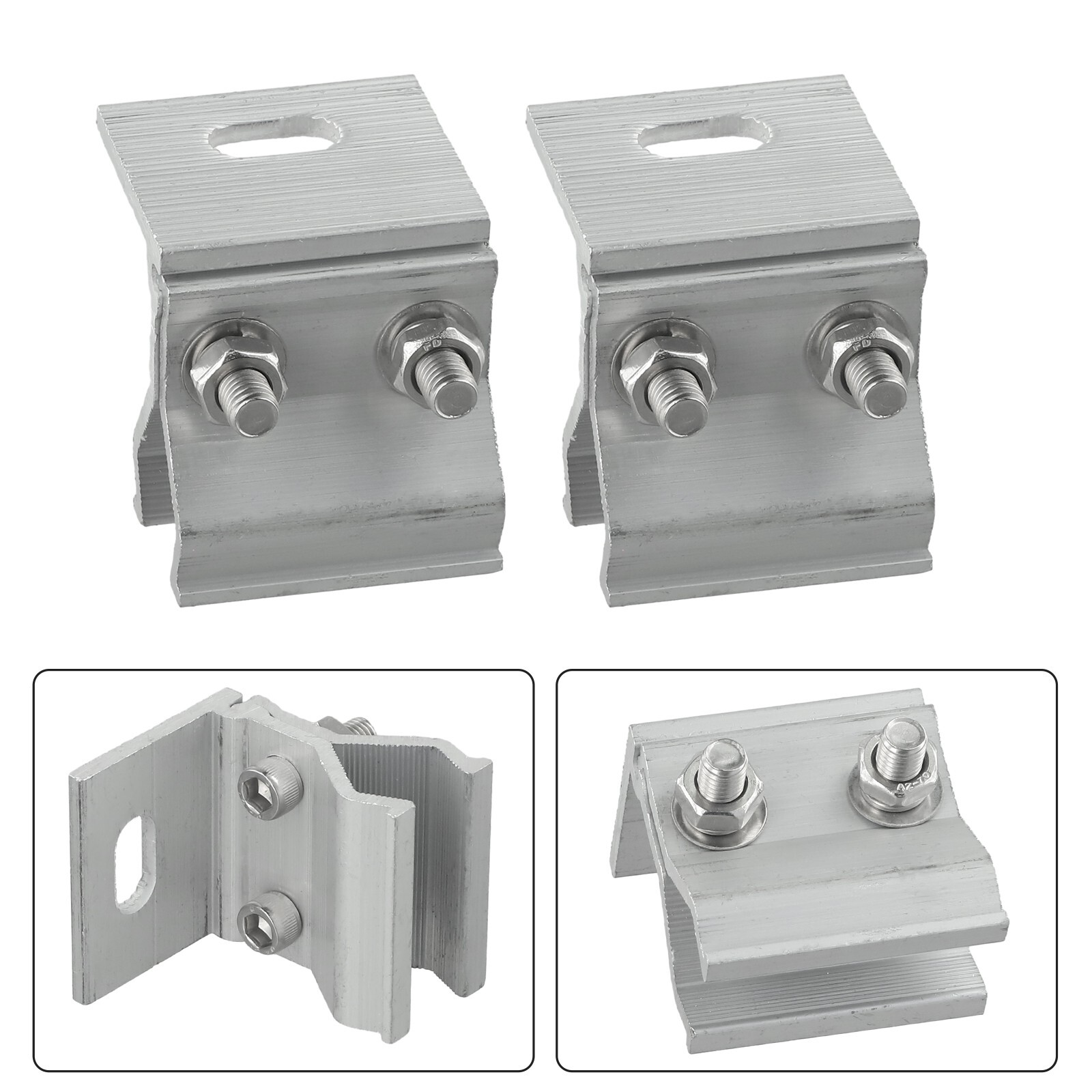 Solar Panel Mounting Bracket And Boat Stainless Steel 1pc 4pcs Anodizing