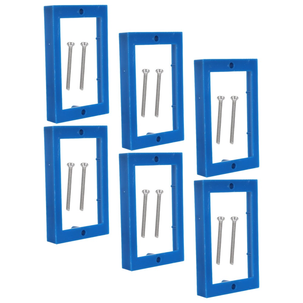 6pcs Electrical Box Extenders: Single Gang Box Extender with Screws – Wall