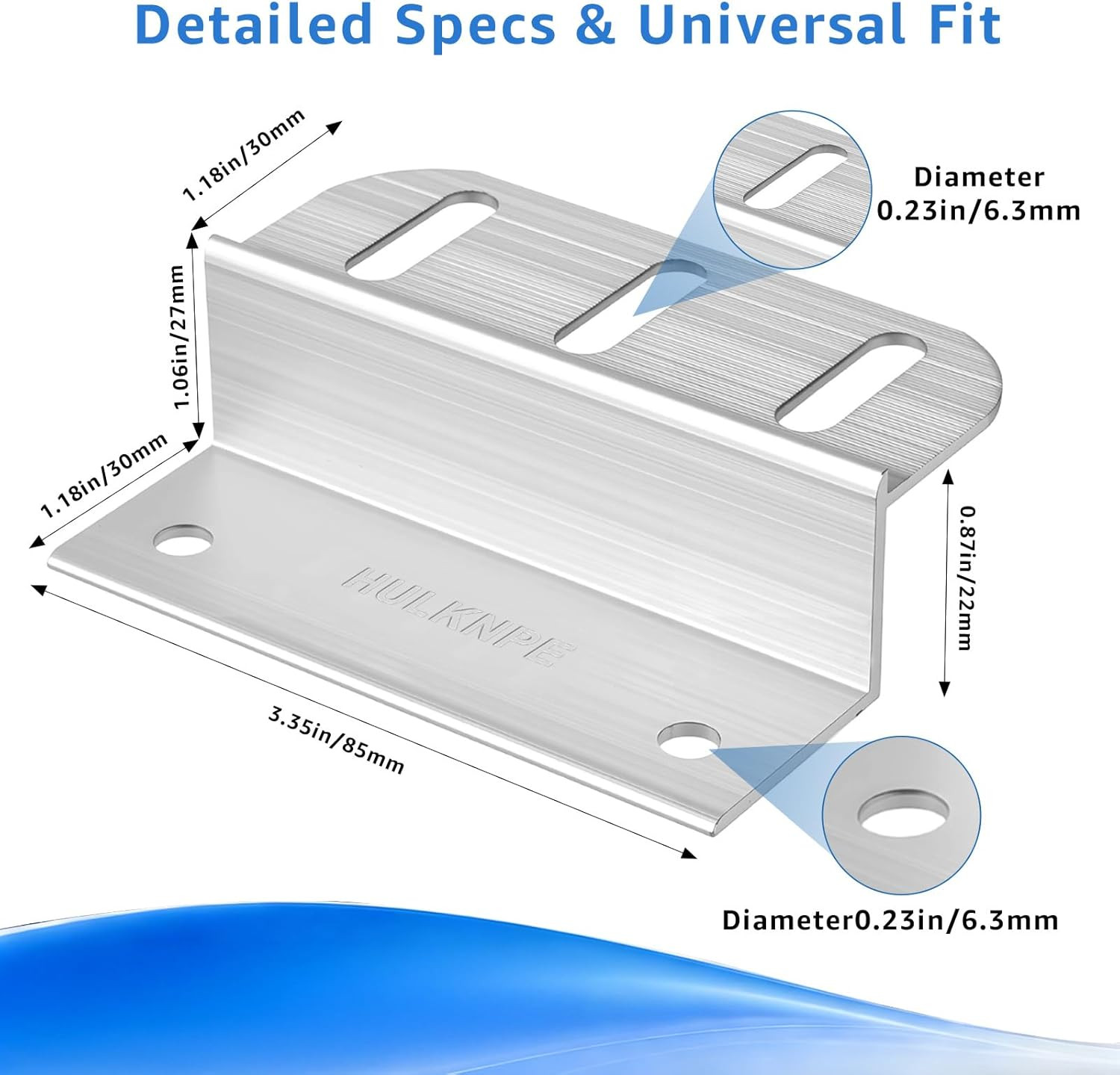 Z Brackets Solar Panel Mounting Kit (16 Pack) – Heavy Duty Corrosion-Resistant A