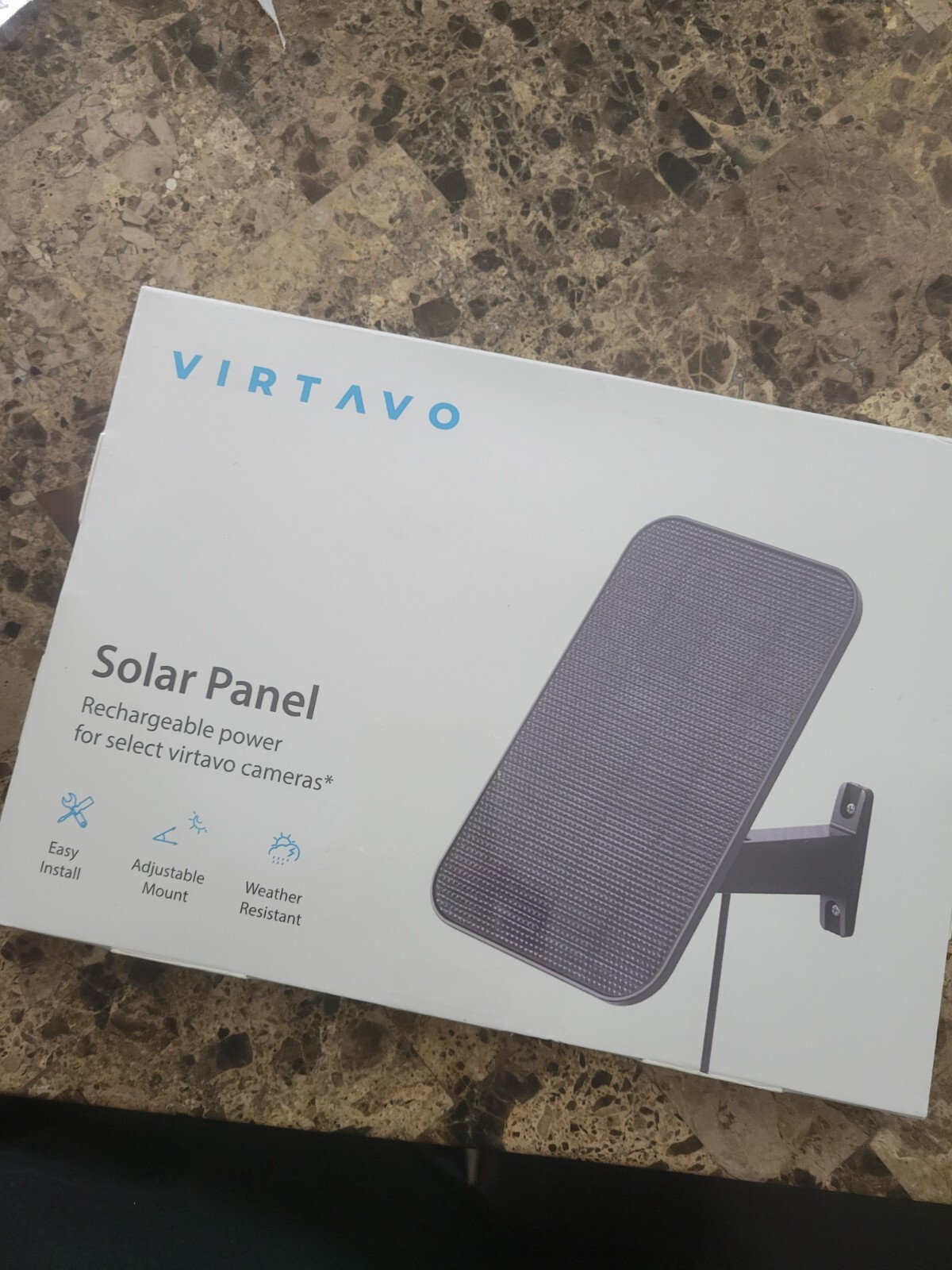 Virtavo solar panel 3.2w 6v 14meter cable micro to type-c