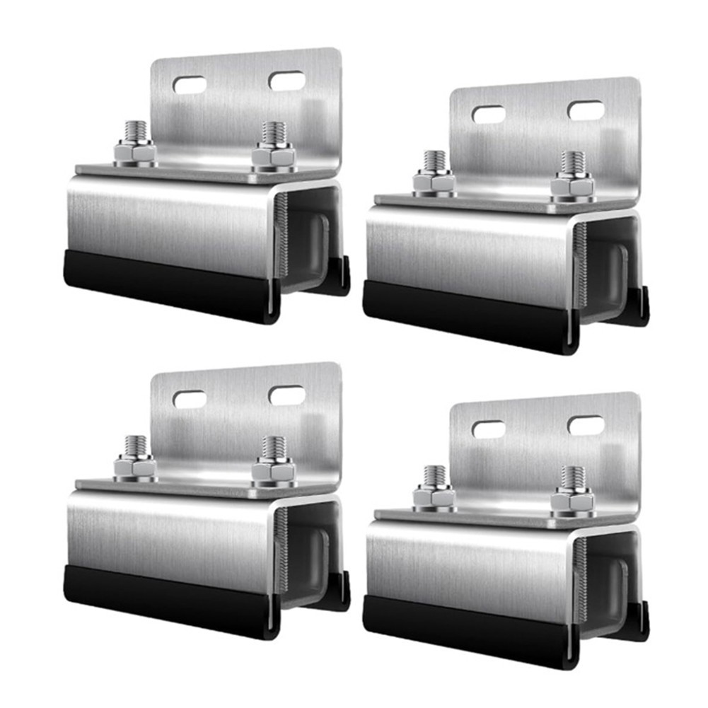 Rooftop Cargo Security Bracket Set for RVs Stainless Steel Construction