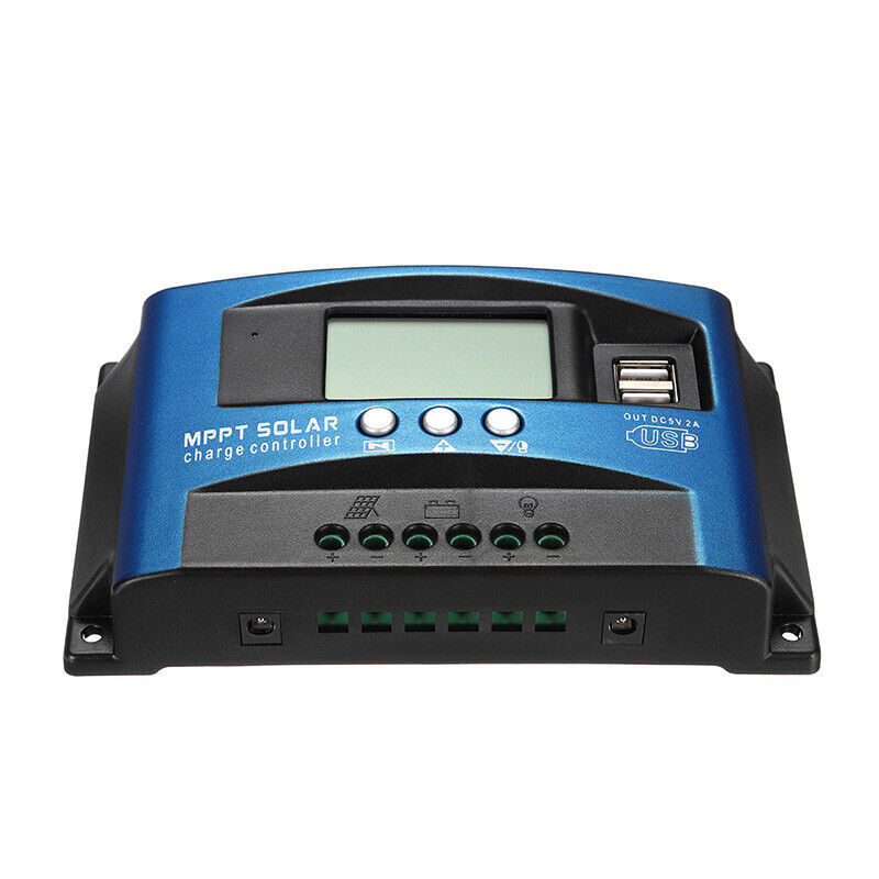 For MPPT Solar Charge Controller Solar Panel Regulator Battery 30A-100A