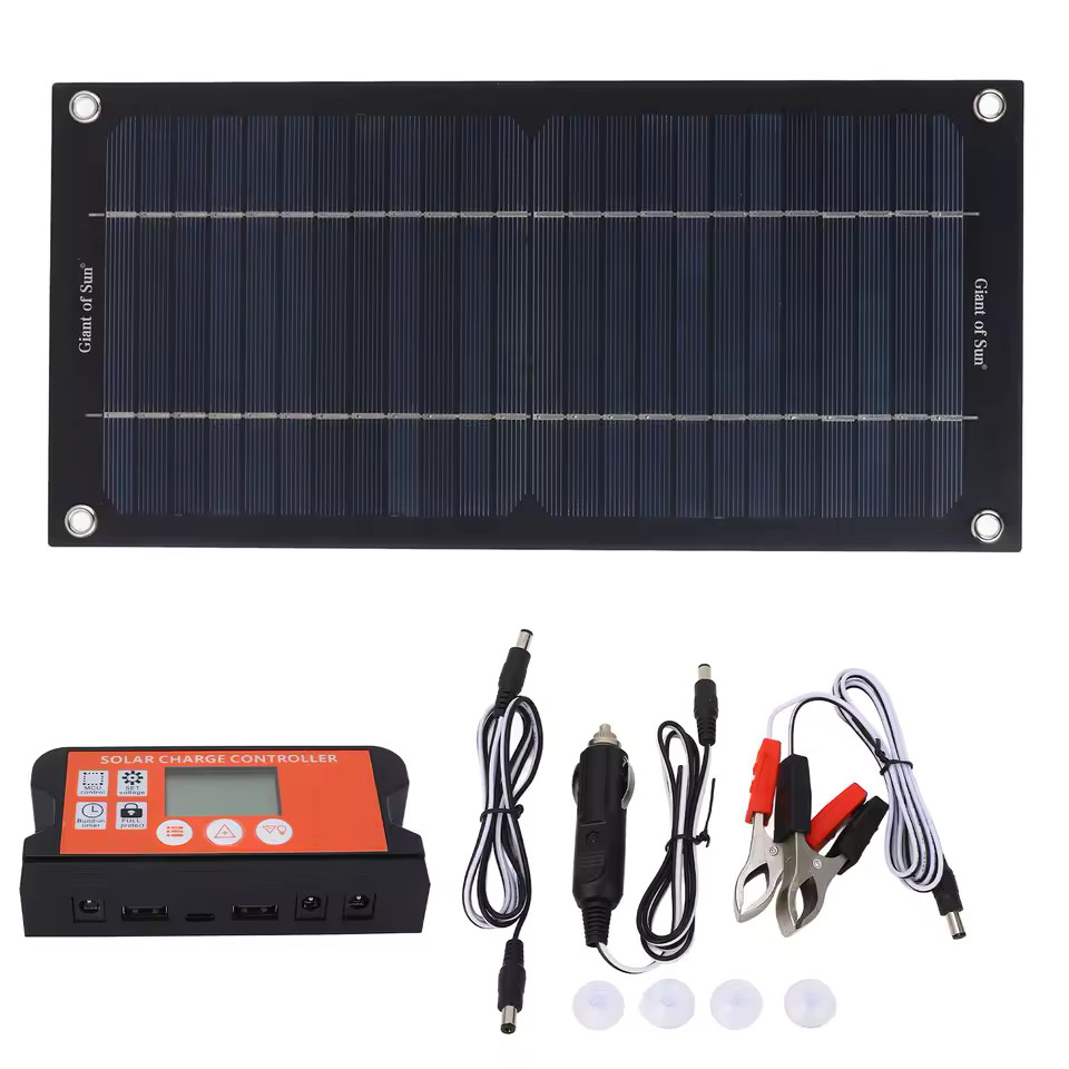 650/1300W Solar Panel portable solar panel kit 100A 12V/24V