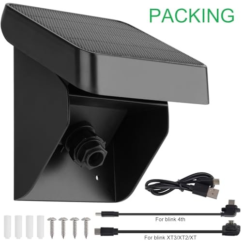 Solar Panel Charging Mount Compatible with Blink Outdoor 4 (4th 1 Pack
