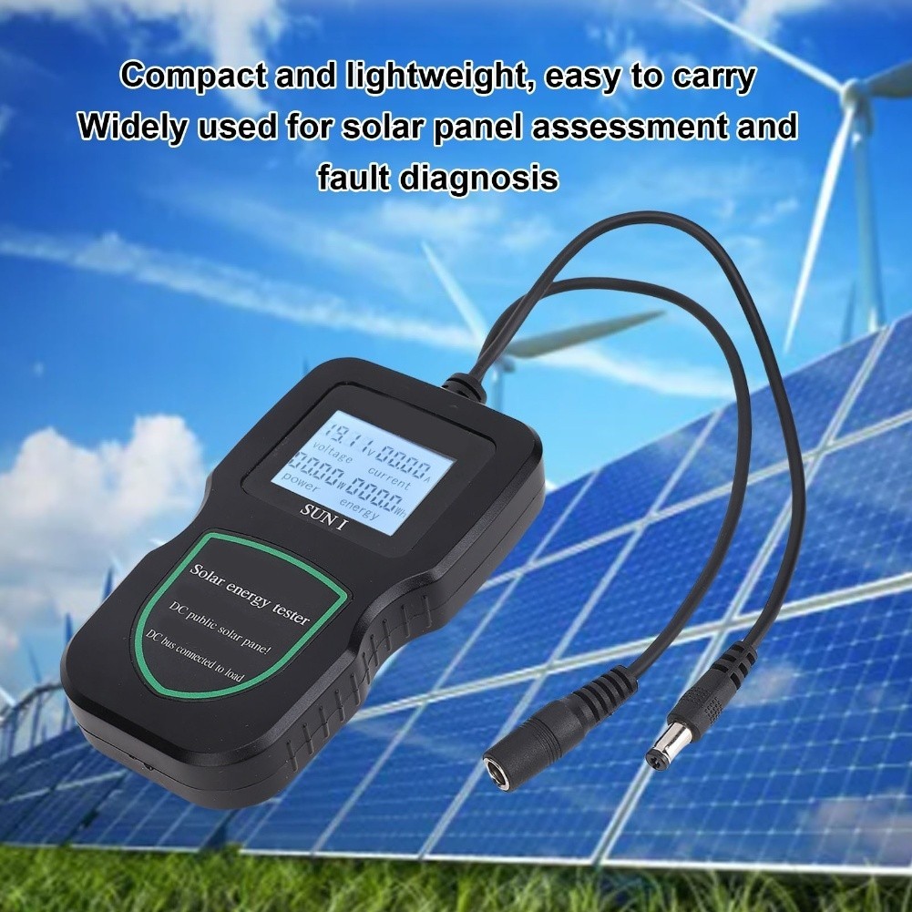 Portable For Solar Panel Tester with MPPT Multimeter for Photovoltaic Systems
