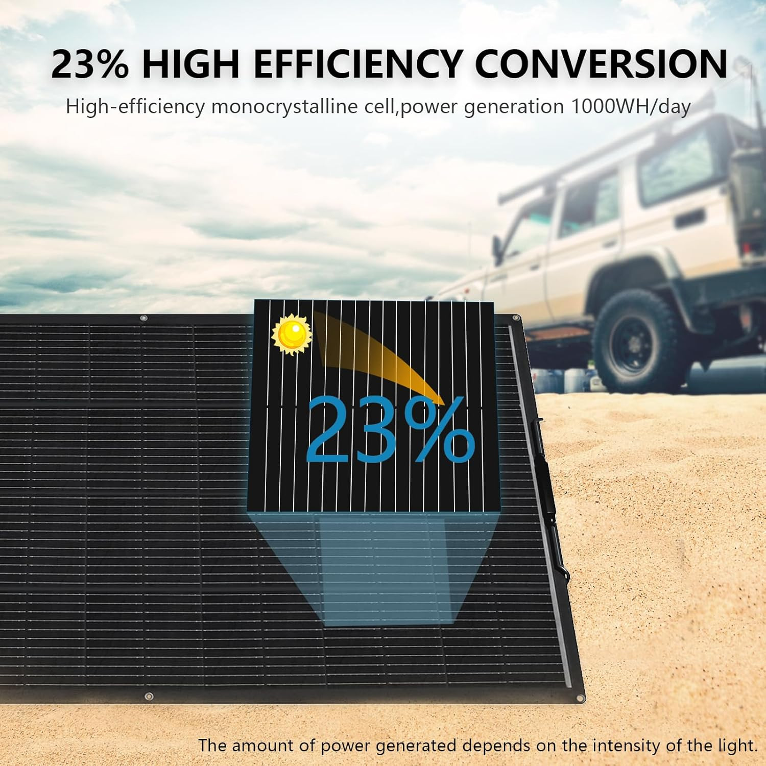 Flexible Solar Panel 200 Watts Monocrystalline Fiberglass Solar Modules Charger