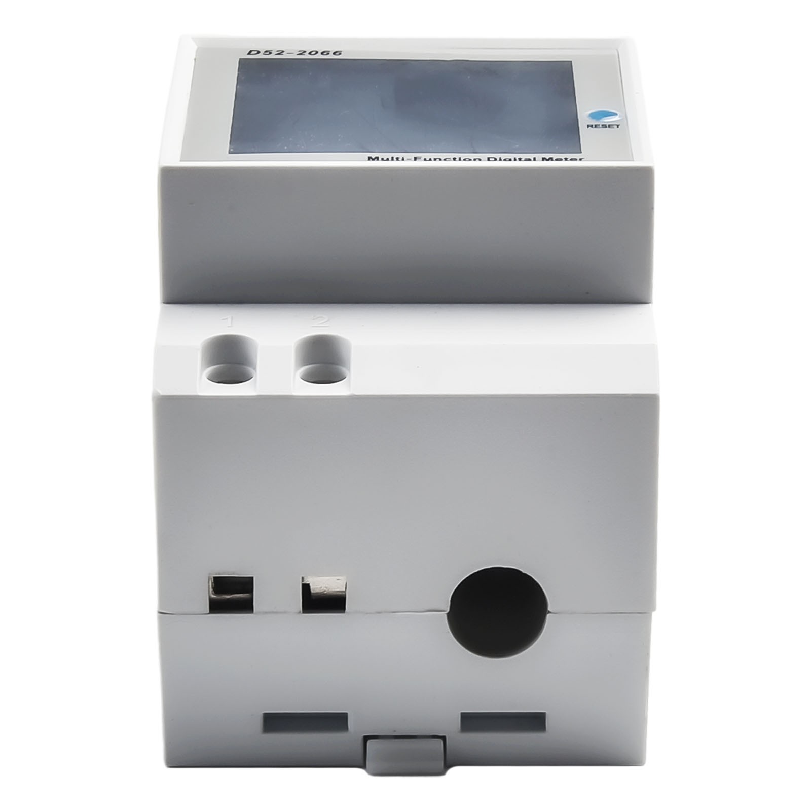 High Precision 100A DIN Rail AC Power Meter With Integrated Current Transformer