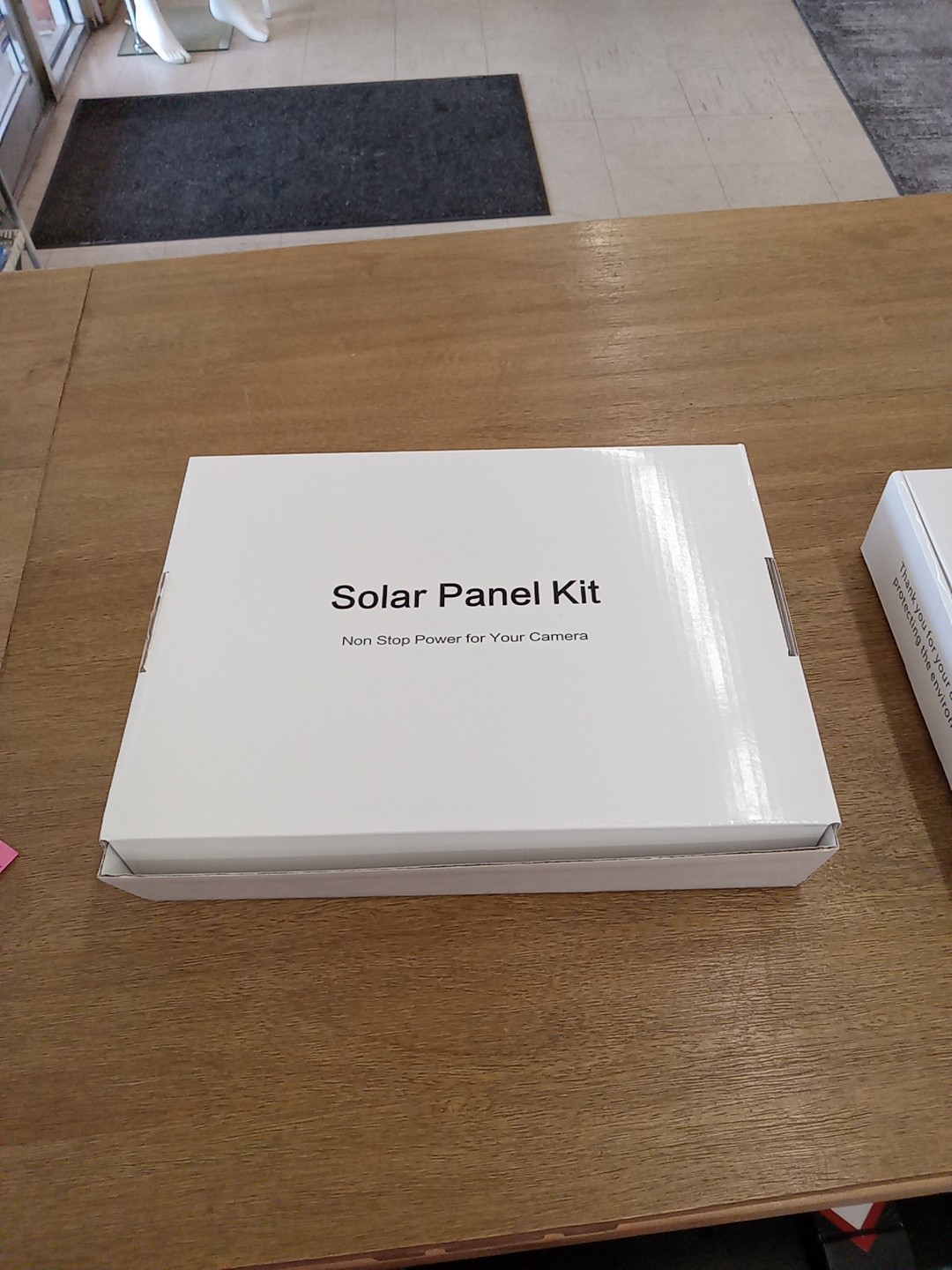 Solar Panel Kit For Ring Stick Up/ Spotlight Camera White