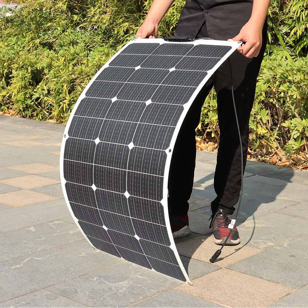 300W Mono Solar Panel Kit 12V/24V Off-Grid Power Home RV Camping Trailer Boat