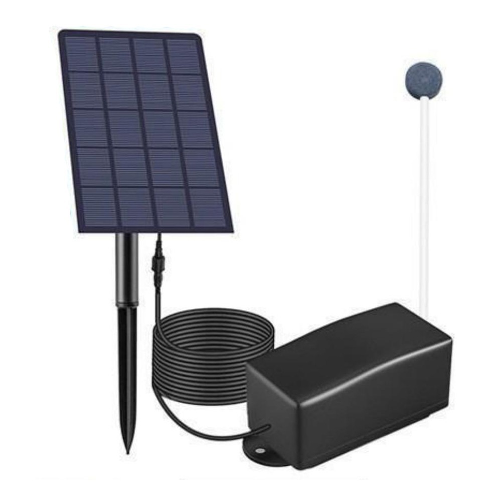 Efficient Aeration Solar Oxygen Pump Renewable Energy 2.5W Solar Power