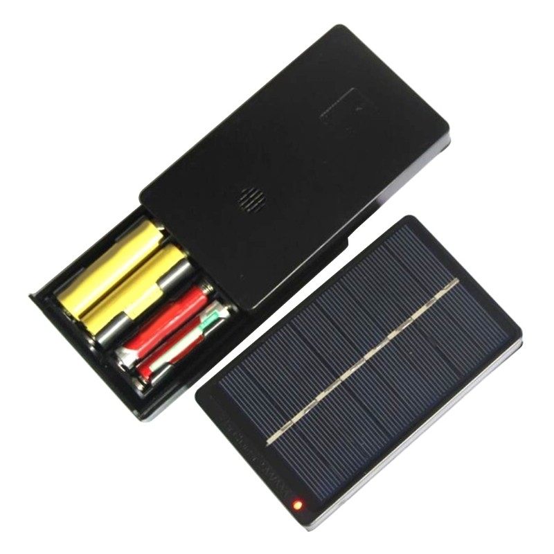 Solar Panel, 1W, 4V,Solar Panel, Battery Charger Fit for AA / AAA Batteries