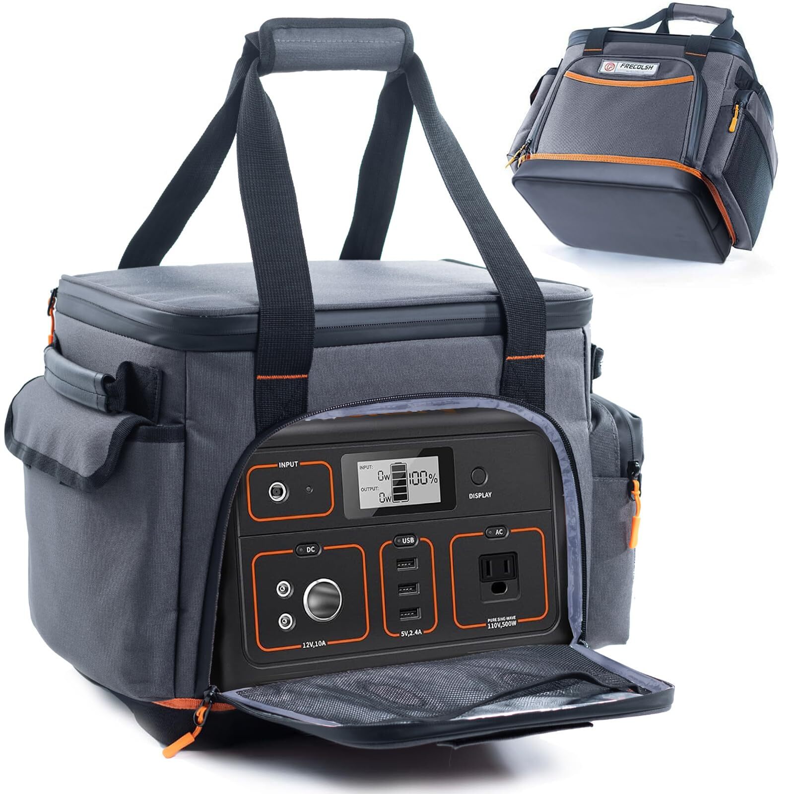Travel Carrying Case Compatible with Jackery Explorer 1500, Portable Power St…