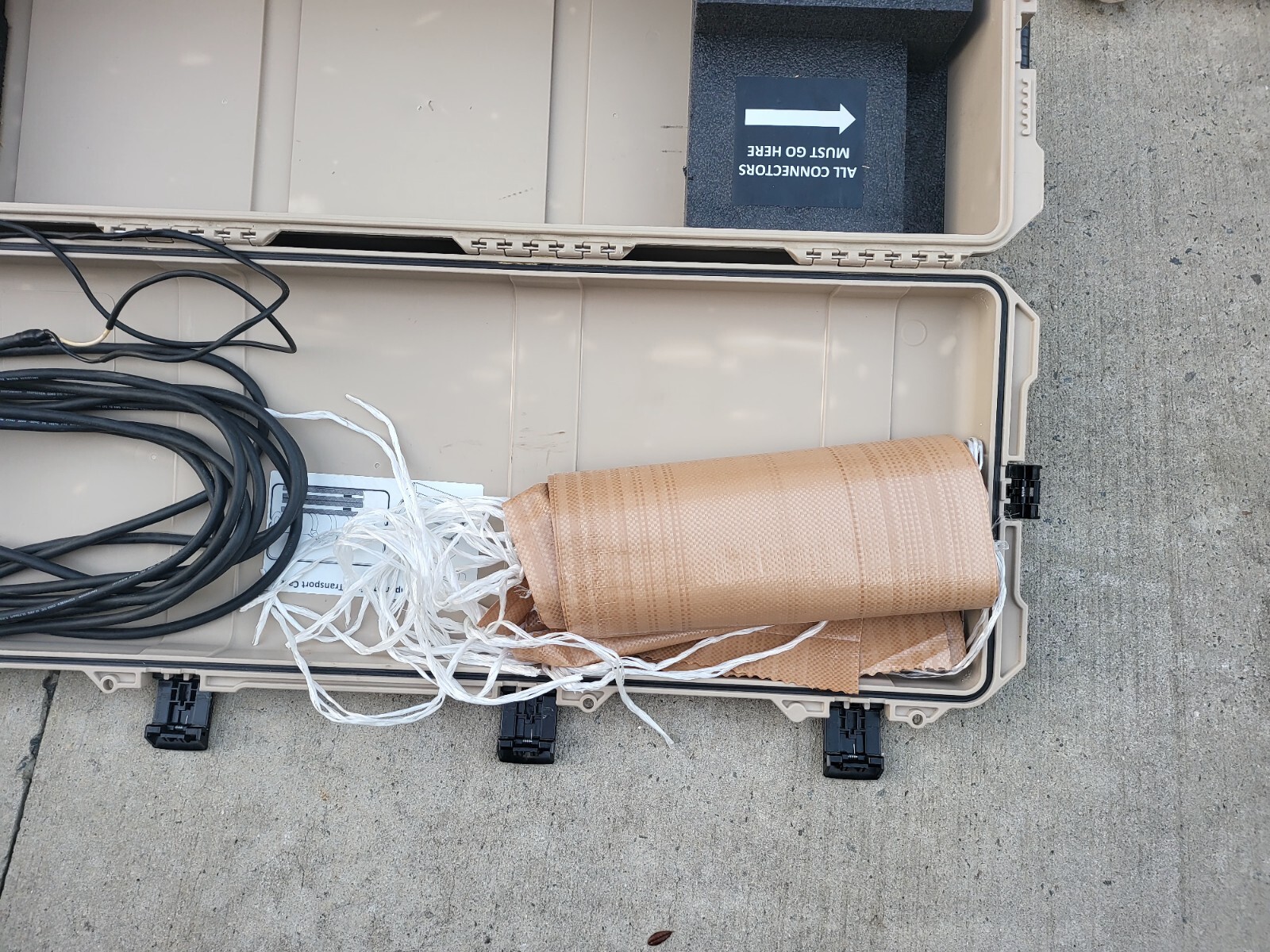 Nishati Portable Expedition Solar Array 420 Watt Military Surplus Free Ship