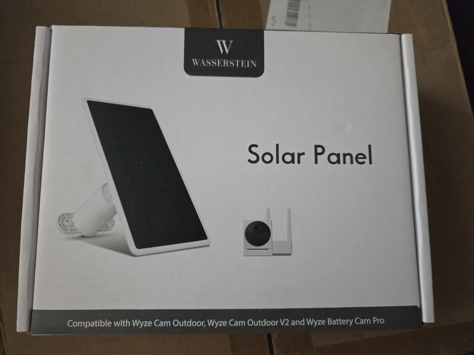 Wasserstein Solar Panel For Wyze Cam Outdoor,outdoor V2, Battery Cam Pro