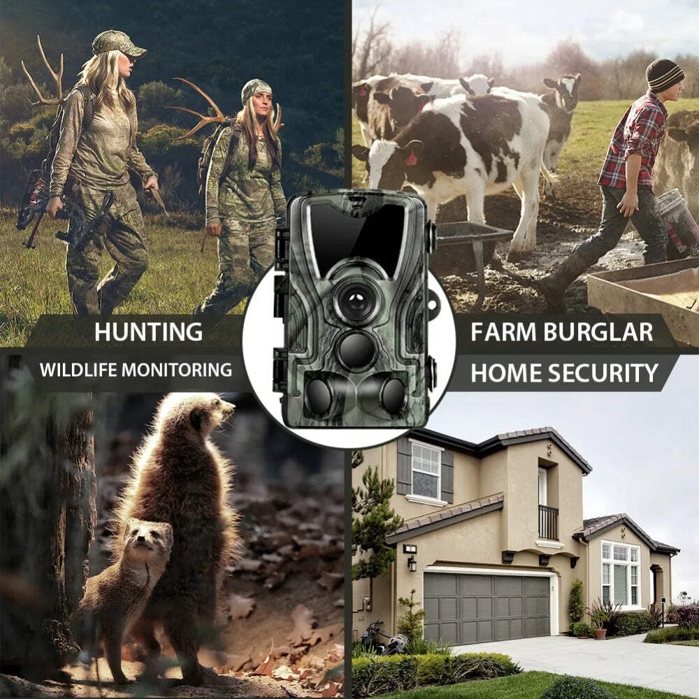 Trail Hunting Camera with 5000mAh Lithium Battery