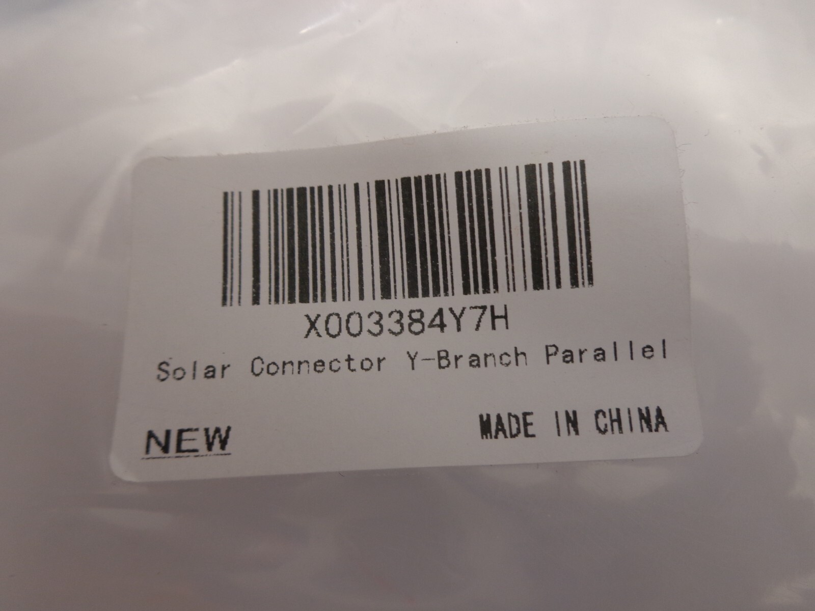 Solar Connectors Y Branch Parallel Adapter Cable Wire Plug Kit for Solar Panel