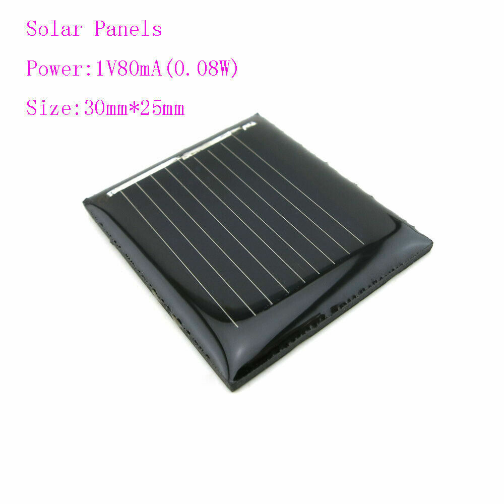 1V/3V/5.5V/6V/12V MINI Solar Panels 0.08W 0.3W 0.88W 3.12W 1.92W Battery Charger
