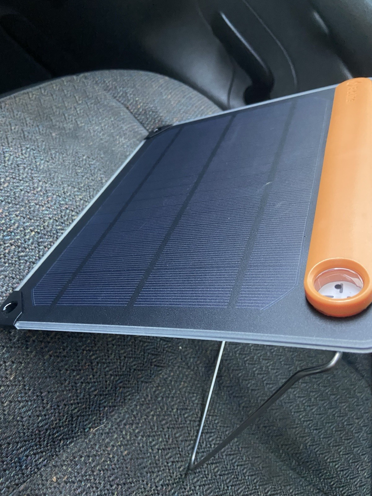 Belkin BoostCharge Portable Solar Panel Charger Waterproof Black/Orange
