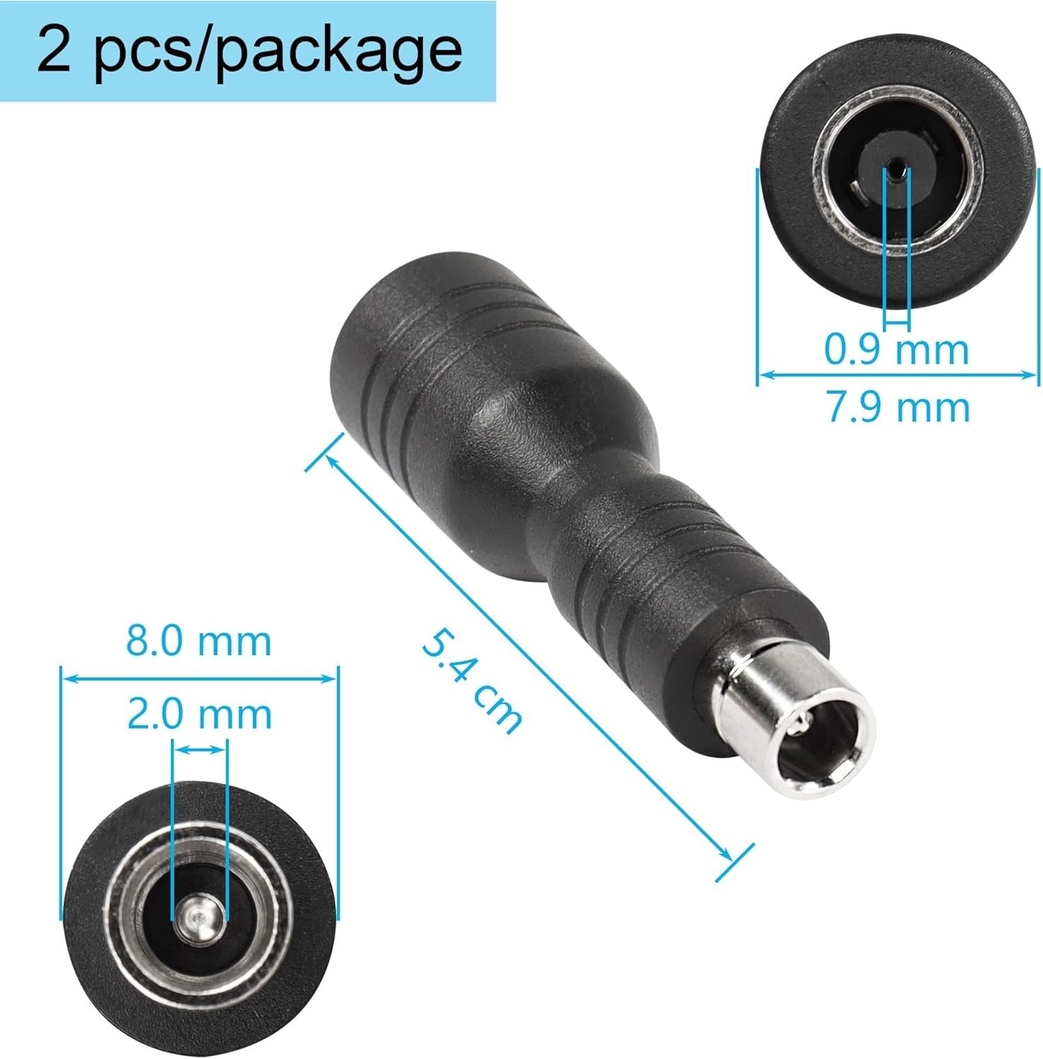 High-Quality DC7909 to DC8020 Connector – Essential Adapter for Solar Charging