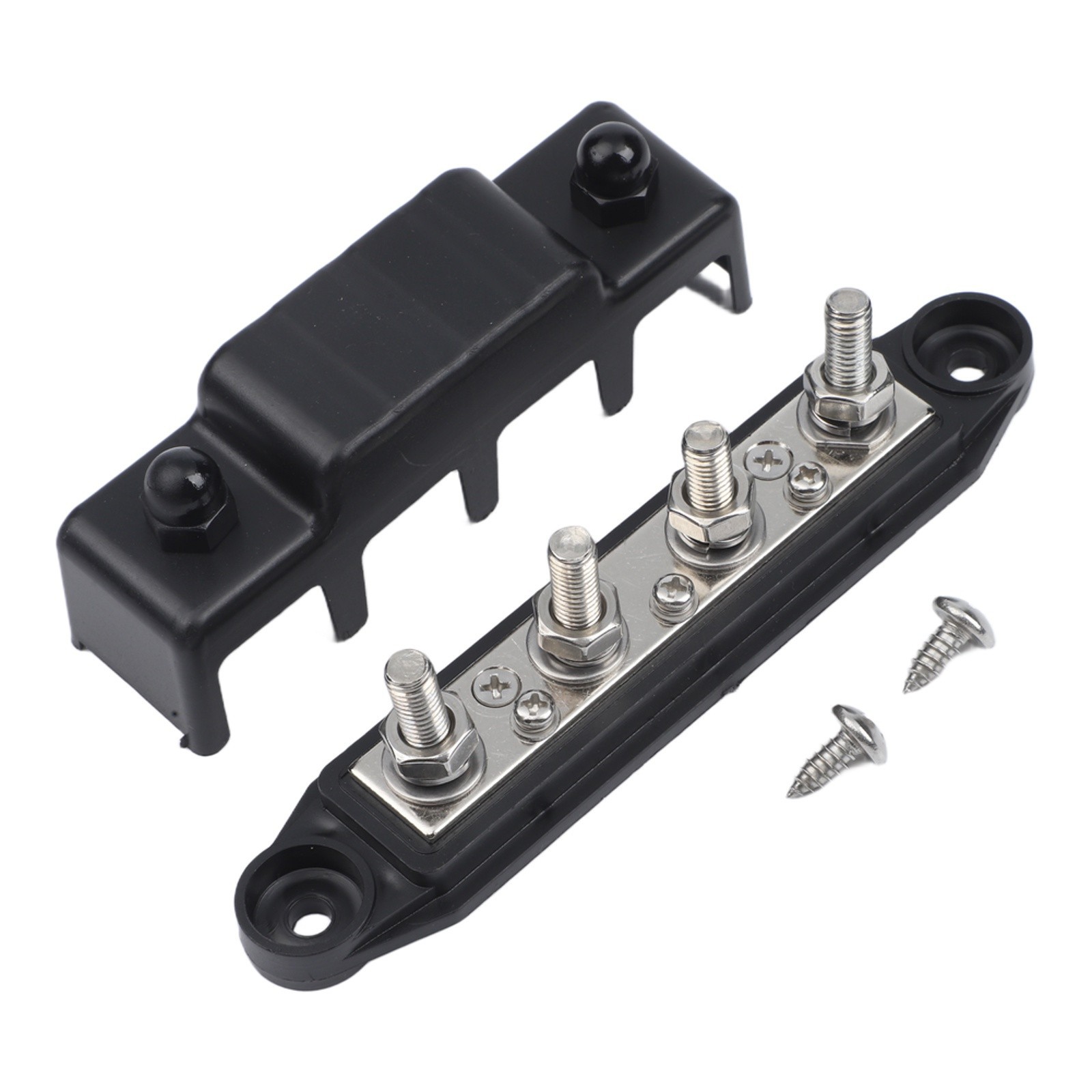 Heavy Duty Busbar Power Distributor 12V 250A for Boats Cars RVs and Trucks