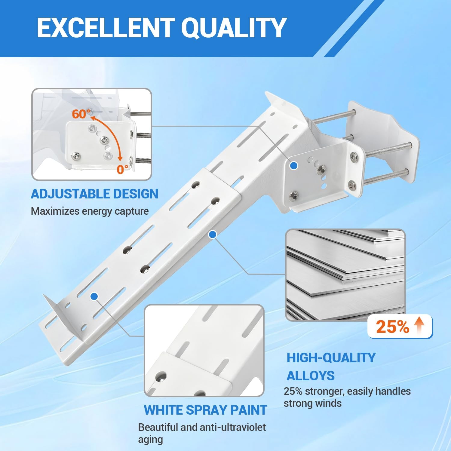 Solar Panel Pole Mount, Solar Panel Mounting Brackets, Solar Panel Mount, wit…