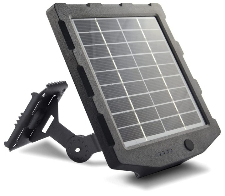Panel solar para cámara de rastreo, kit de cargador solar de 12 V/1 A y 6 V/1,5
